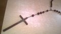 кръст с христос-17х9см и ланец-1.40метра с кръста, снимка 2