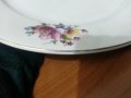 Стар български порцелан плато чиния поднос, снимка 4
