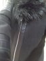 Зимно черно палто, снимка 3
