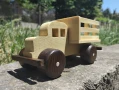 Дървен ретро камион, снимка 2