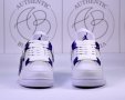 Nike Jordan Retro 4 White Oreo, Taupe Haze, Purple Metallic, снимка 3