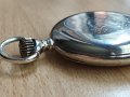 Сребърен джобен часовник Longines , снимка 5