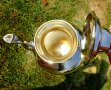 Английска бронзова кана,чайник 1.4 кг.,2 литра., снимка 7