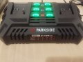 Двойно зарядно за батерии PARKSIDE® 20V »PDSLG 20 B1«, 2x 4,5 A

, снимка 1 - Батерии, зарядни - 44016601