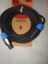 Кабел тонколони спикон-спикон 10м. /1,5кв./, снимка 1