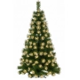 Коледна елха с вградени светлини - магията на Коледа - 150см, снимка 1