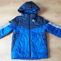 Яке Adidas в синьо, снимка 2 - Детски якета и елеци - 34613395