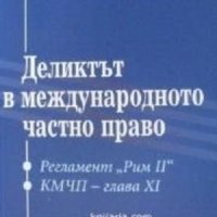 Деликтът в международното частно право, снимка 1 - Специализирана литература - 43423955