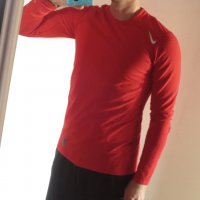 Nike Pro Warm Mens Top, снимка 15 - Спортни дрехи, екипи - 27360747