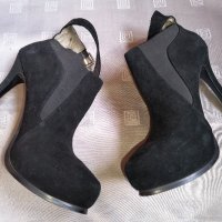 Дамски кожени обувки на висок ток Nine West , снимка 1 - Дамски обувки на ток - 43887548