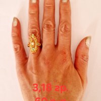 Златни пръстени , снимка 3 - Пръстени - 43886919