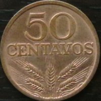 50 центаво 1973, Португалия, снимка 1 - Нумизматика и бонистика - 32811892