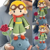 Малкият принц Hand made Ръчно плетен , снимка 2 - Декорация за дома - 44927722