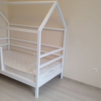 Детско легло тип къщичка, снимка 2 - Спални и легла - 40743379