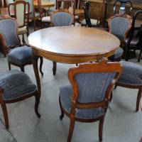 Барокова маса със шест стола. УНИКАТ Германия, снимка 11 - Маси - 33661772