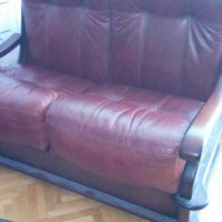 Продавам кожена гарнитура, снимка 8 - Други стоки за дома - 28909417