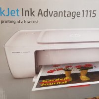 цветен принтер HP DeskJet, снимка 1 - Принтери, копири, скенери - 43196627