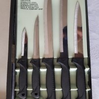 Ножове комплект кухненски 5 броя , Нови, Швейцарско производство 