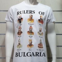 Нова мъжка тениска с трансферен печат България - ханове на България, снимка 7 - Тениски - 28316960