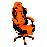 Гейминг кресло ROXPOWER Gaming T-ROX GC75 оранжев, снимка 2 - Други - 43819314