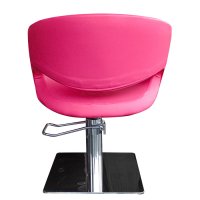 Фризьорски стол с елегантна форма - розов - T51, снимка 4 - Фризьорски столове - 37424559