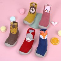Детски чорапи с гумена подметка , снимка 4 - Детски боти и ботуши - 43392559
