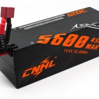 Продавам Li-Po батерии CNHL 4s 14.8V 5.6Ah (5600mAh) 120C, снимка 3 - Друга електроника - 35394481
