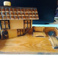 Дървени къщички ръчна изработка