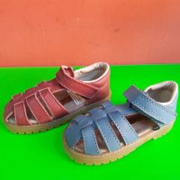 Английски детски сандали естествена кожа-CHIPMUNKS 2 Цвята, снимка 1 - Детски сандали и чехли - 28299072