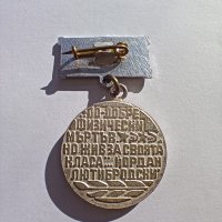 медал-награда, снимка 2 - Антикварни и старинни предмети - 44906155