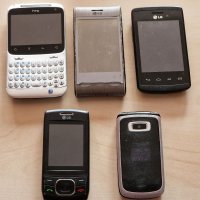 HTC Cha Cha, LG E410i, GT540, GU230 и Sagem my 411 Cv - за ремонт или части, снимка 1 - Други - 40291647