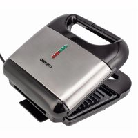Грил / тостер, 800W, с незалепващи плочи, незагряваща се и заключваща се дръжка, светлинен индикатор, снимка 3 - Тостери - 43297034