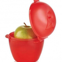 Tupperware  кутийка ябълка, снимка 3 - Кутии за храна - 36525564