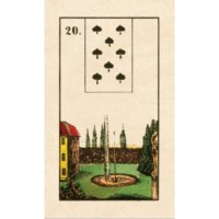 карти оракул AGM OLD LENORMAND нови​  Атмосферата на ранните карти на Lenormand - покана за много сп, снимка 5 - Карти за игра - 32699947
