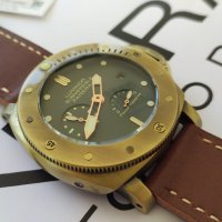 Panerai LUMINOR SUBMERSIBLE 1950 3days power reserve BRONZO клас 5A+, снимка 5 - Мъжки - 28234414