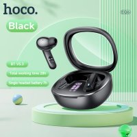 Hoco - Безжични слушалки Shadow TWS , Bluetooth 5.3, LED цифров дисплей с прозрачен калъф , снимка 4 - Слушалки, hands-free - 43777806