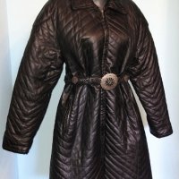 Дамско палто / естествена кожа ”Pelle moda” / USA / голям размер , снимка 1 - Палта, манта - 16186269