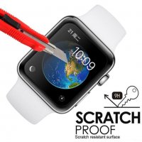 9D Стъклен Протектор за Apple Watch iWatch 38 40 42 44 стъкло mm, снимка 2 - Аксесоари за Apple - 32817152