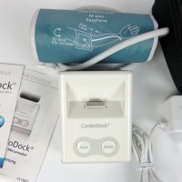 Апарат за измерване на кръвно налягане, за iPhone и iPod - Medisana CardioDock BPM1, снимка 2 - Друга електроника - 26793441