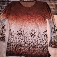 Термо блуза в свежи цветове , снимка 1 - Блузи с дълъг ръкав и пуловери - 43770525