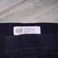 Черни дънки "НМ" - 8-9 години, снимка 2 - Детски панталони и дънки - 39465619