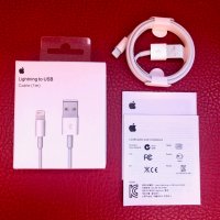 Оригинален кабел за iPhone 5 5s 6 6s Plus 7 8 X Xr Xs Max iPad , снимка 1 - Аксесоари за Apple - 26688757