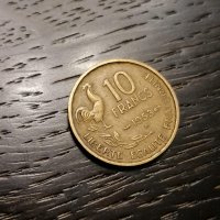 Монета - Франция - 10 франка | 1953г.; серия B, снимка 1 - Нумизматика и бонистика - 27189077