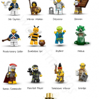 Лего минифигурки серия 1 2 3 4 5 6 7 8 9 10 11 Lego minifigures series, снимка 10 - Конструктори - 36563738