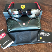 RAY-BAN Ferrari Слънчеви очила RB 8313-M F009/6G 100% UVA & UVB, снимка 2 - Мъжки - 44863389