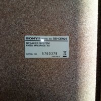 Sony SS-CEH25 тонколони, снимка 4 - Тонколони - 26464461