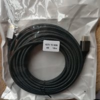 HDMI към HDMI mini 10 метра кабел, снимка 4 - Друга електроника - 44011899