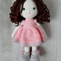 Плетена кукла 2, снимка 3 - Кукли - 32724458