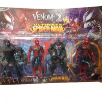 Фигурки Venom, Пластмасови, Комплект 4 бр., снимка 1 - Фигурки - 38579113