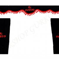 Комплект черни пердета с червени пискюли и лого, снимка 15 - Аксесоари и консумативи - 27639595